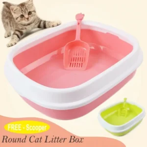 Rounded Cat Liter Box